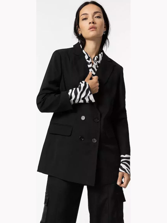 Tiffosi Blazer pentru femei Sacou Negru