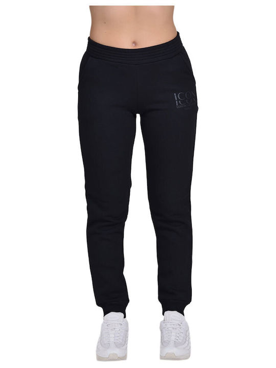 Target Παντελόνι Φόρμας Fleece Μαύρο