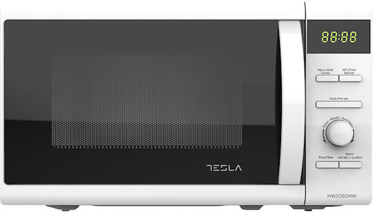 Tesla Cuptor cu microunde cu Grill 20lt Alb