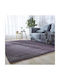 My Home Luxury Anti-slip Rug Rectangular Shaggy Furry Dark Gray