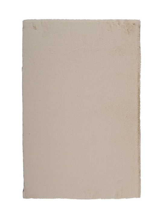 Persika Lagos Covor Rectangular Shaggy Din blan...