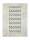 Nima Lark Χαλί Ορθογώνιο Βαμβακερό Γκρι 60x130cm