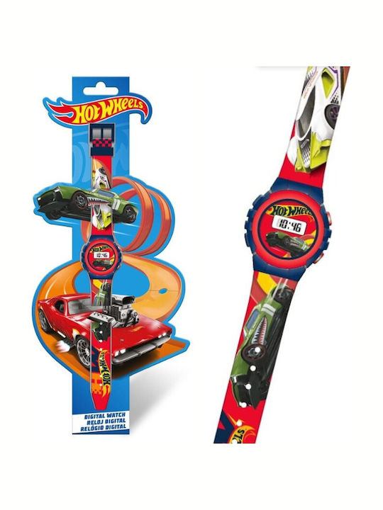 Kids Euroswan Ceas Pentru Copii 33mm Hot Wheels Multicolor
