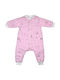 Ninetta Bebe Winter Schlafsack mit Füßen 2.5 Tog Rosa mit abnehmbaren Ärmeln