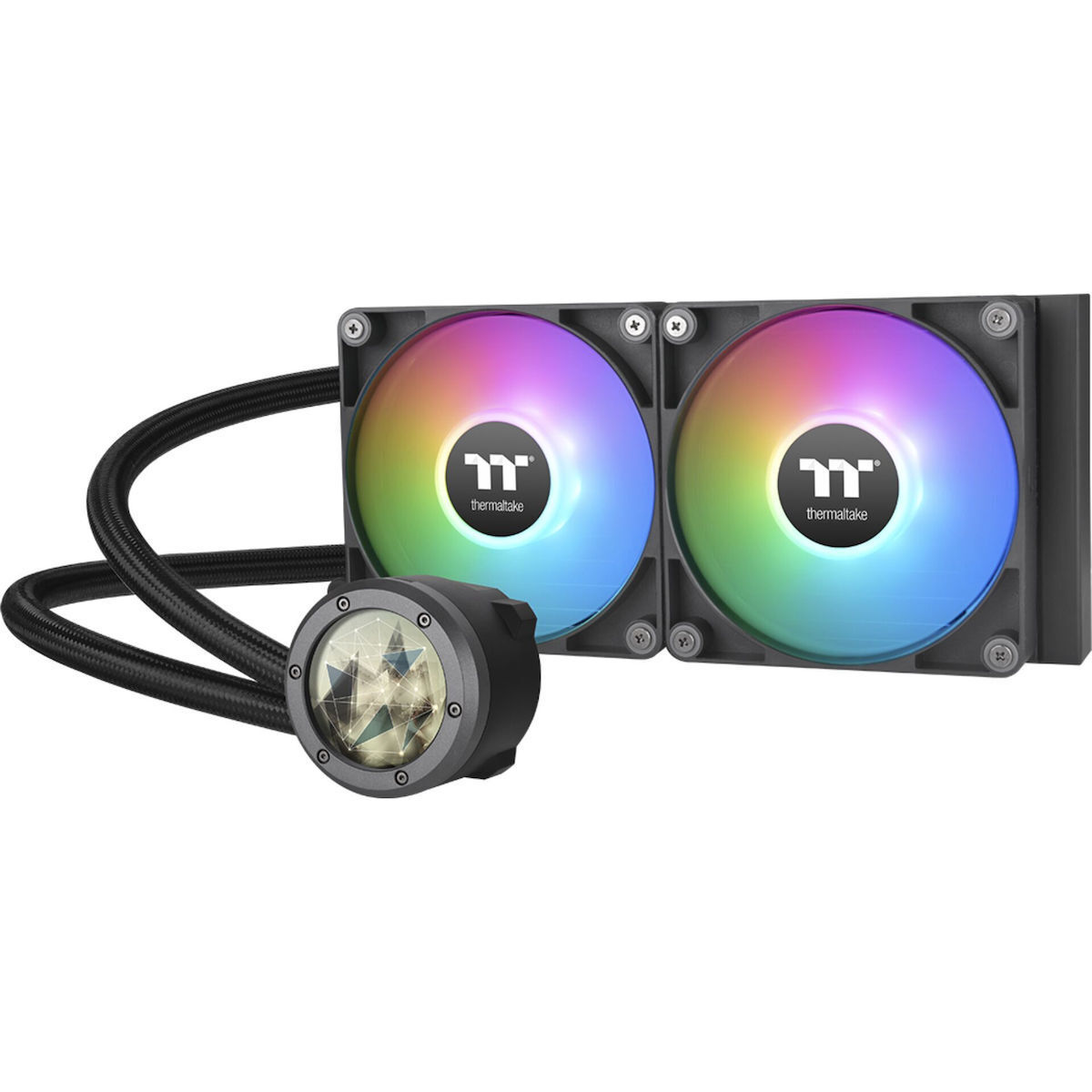 Thermaltake TH240 V2 Ultra ARGB Υδρόψυξη Επεξεργαστή Διπλού Ανεμιστήρα 120mm για Socket AM4/AM5/1700/1200/115x