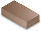 PaperQ Set von 100 Boxen Steakhaus Kraft 25x17.5x6cm