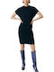 Mini Kleid Marineblau