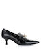 Tommy Hilfiger Leder Pumps Schwarz