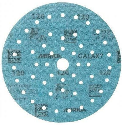 Mirka Galaxy Exzenterschleifer-Schleifblatt K1200 mit Löchern 150x150mm