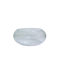 AGC Set of 2pcs Jars General Use with Lid Glass Transparent 16x16x9.5cm