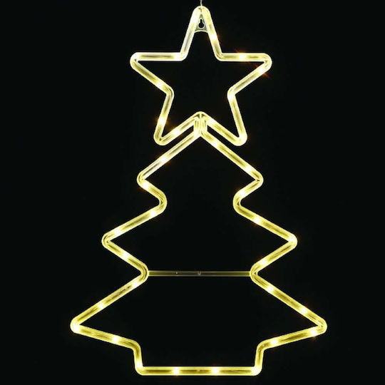 Christmas Decorative Illuminated Plastic Tree Light Tube IP20 Battery