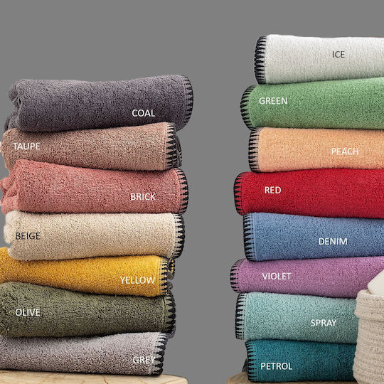 Palamaiki Facecloth Brooklyn 50x90cm Peach Weight 500gsm Palamaiki Facecloth Brooklyn 50x90cm Peach Weight 500gsm