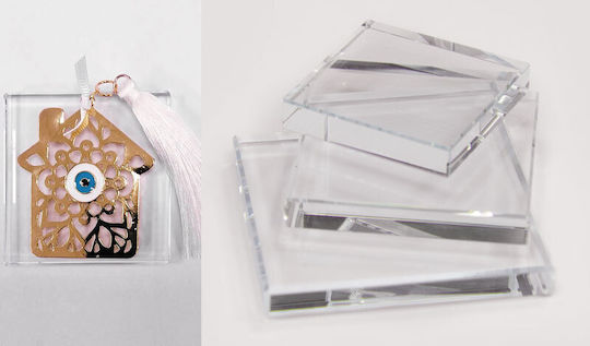Paperpack Net Διακοσμητικό Στοιχείο για DIY Κατασκευές με Βάση 10τμχ 6x6εκ.