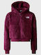 Kids Sweatshirt Cardigan with Hood Purple