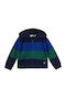 Kids Cardigan Knitted with Hood Multicolored