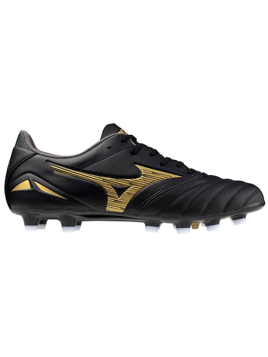 Mizuno Morelia Neo AG-Pro Χαμηλά Ποδοσφαιρικά Παπούτσια με Τάπες Μαύρα