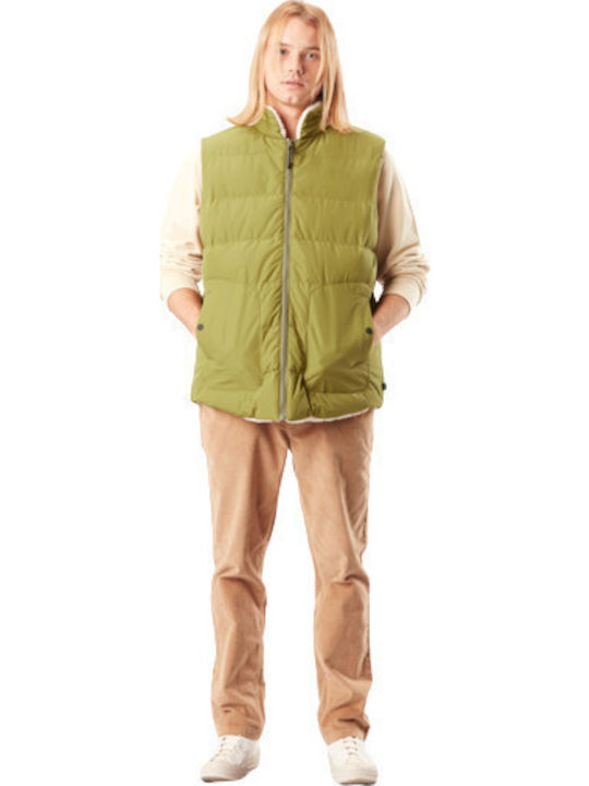 Ärmellos Jacke Puffer Khaki