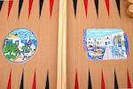 Ξύλινο Τάβλι Ξύλινο 39x19cm