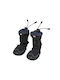 Trixie Protective Shoes Dog in Black Color