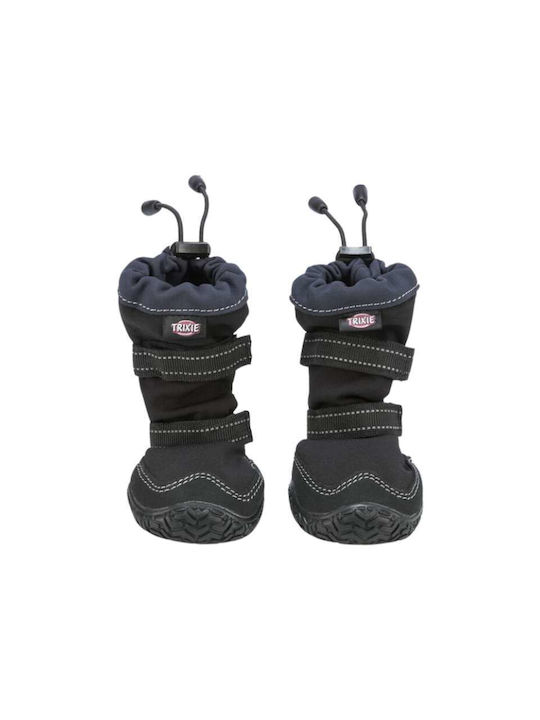 Trixie Protective Shoes Dog in Black Color