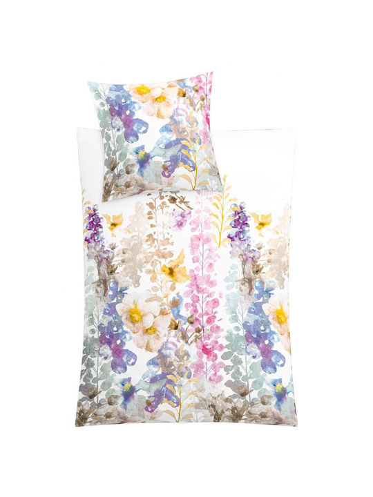 Kleine Wolke Duvet Cover Cotton Single 135x200 Alsea Multicolored