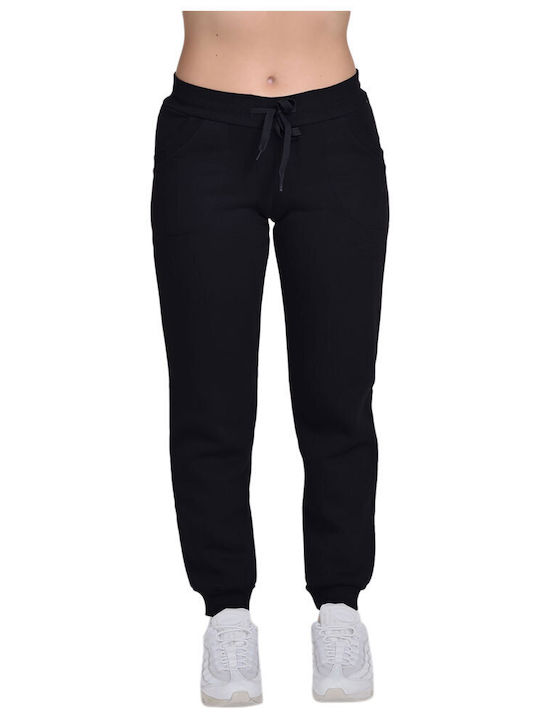 Target Damen-Sweatpants Schwarz Vlies