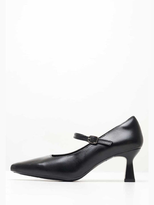 Desiree Shoes Leder Pumps Schwarz