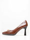 Desiree Shoes Leder Pumps Tabac Braun