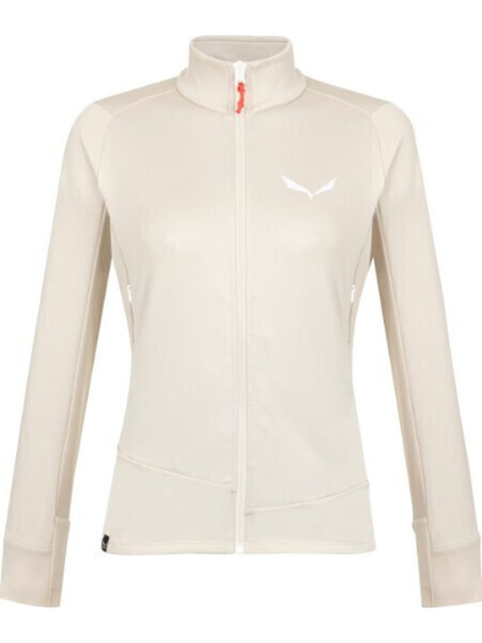 Puez Polarlite Fleece Γυναικεία Ζακέτα με Φερμουάρ σε Μπεζ Χρώμα