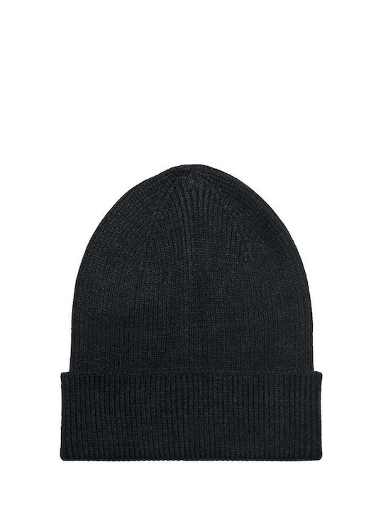 Only Ribbed Beanie Cap Black