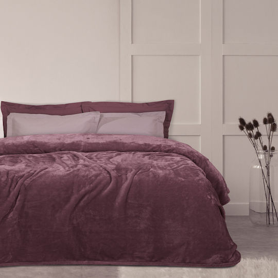 Das Home 1347 Single 160x220cm Pink