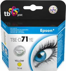 TB Print TBE-D71YE Compatible Epson Yellow Ink TB Print TBE-D71YE Compatible Epson Yellow Ink