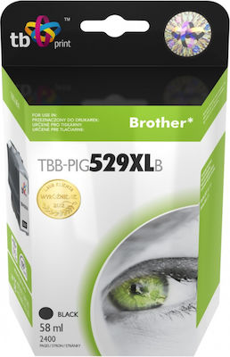 TB Print Inkjet Printer Compatible Ink Brother 2400 Pages 58ml Black