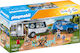 Playmobil Familienspaß Familienurlaub mit Wohnwagen-Anhänger für 4-10 Jahre