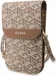 Guess GCube Stripe Beutel Beige GUWBHGCFSEW