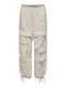 Damen Stoff Cargo Hose Gray
