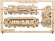 Ugears Wooden Construction Toy Steam Express for Children 5+ years+ Years