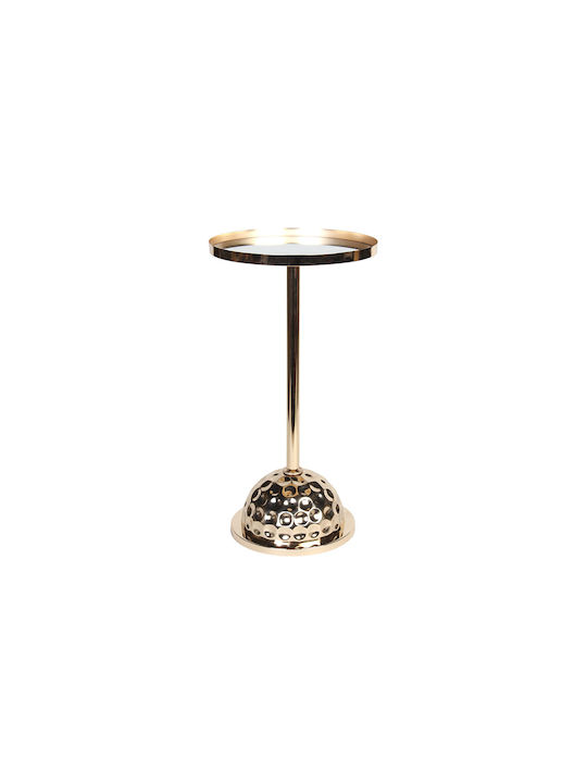 Side Table Gold L30xW30xH56cm