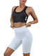 Dri-Fit Damen Sport-BH Schwarz mit Futter