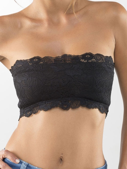 Diana Women's Bra without Padding Black