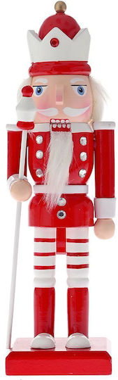 Iliadis Wooden Christmas Nutcracker 40cm Red