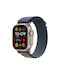 Apple Alpine Loop - Small Λουράκι Υφασμάτινο Μπλε (Apple Watch 42/44/45mm/Ultra 49mm)