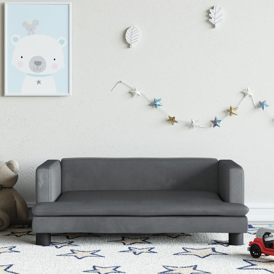 Kinderstühle Grau 80x45x30cm