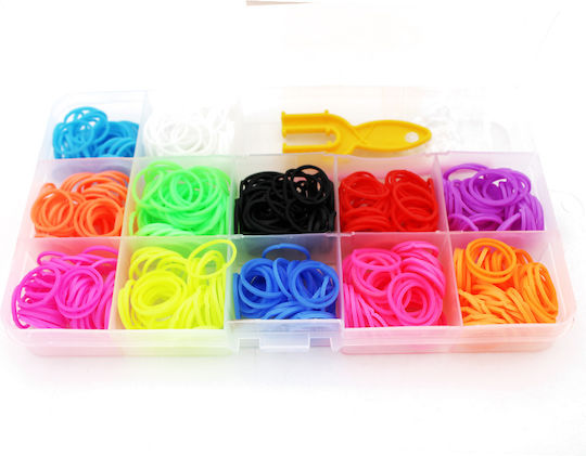 Loom Set 600 Elastics for Children 8+ Years 50pcs