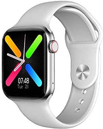 T55 Pro Max Aluminium 44mm Smartwatch με Παλμογράφο (Λευκό)