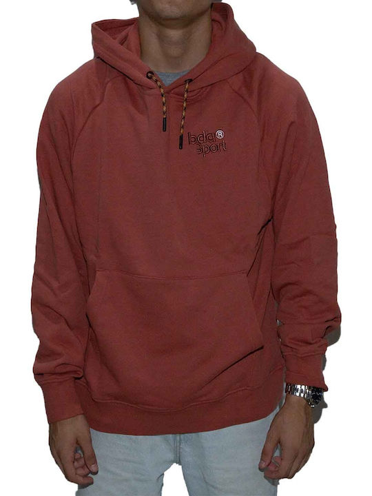 Body Action Body Action Sweatshirt mit Kapuze Rot