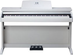 Klavier Electric Stage Piano NAKA03KL00003 with 88 Weighted Keys and Silent Mode and Built-in Speakers White Klavier Electric Stage Piano NAKA03KL00003 with 88 Weighted Keys and Silent Mode and Built-in Speakers White