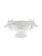 Iliadis Christmas Bowl Ceramic White L29xW19cm.