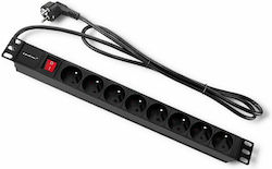 Qoltec 54471 Πολύπριζο Rack