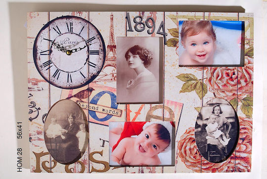 Royal Art Collection Wall-Mounted Metallic Photo Frame